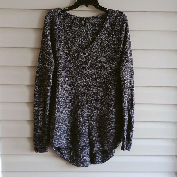 H&M size S gray black knit sweater pullover bundle set of 2 - Picture 4 of 6